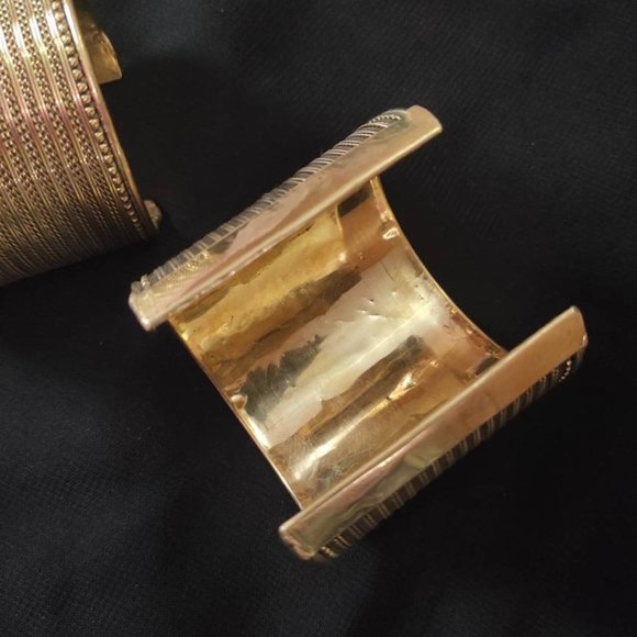 single Adjustable Antique Color Handcuff Special DealHandmade Cuff Bracelet - Picture 5 of 6